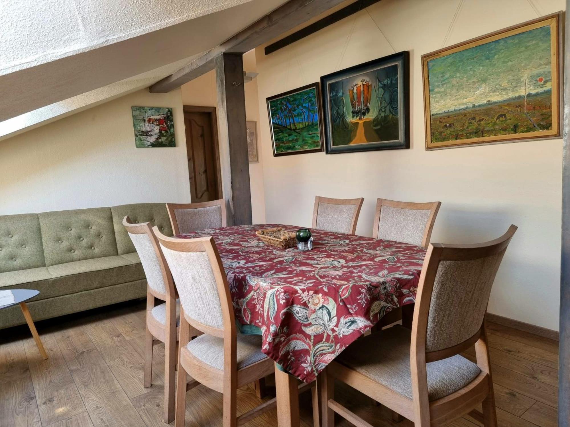 Ausras Mansarde Appartement Nida Buitenkant foto