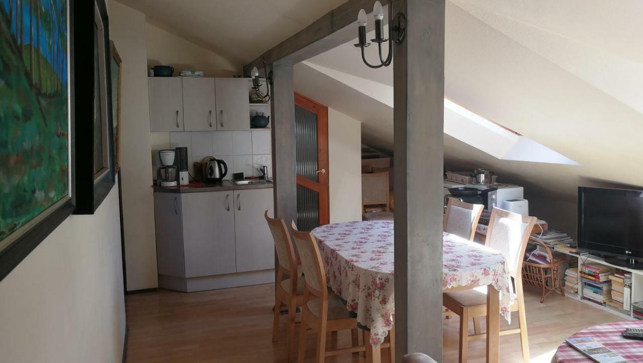 Ausras Mansarde Appartement Nida Buitenkant foto